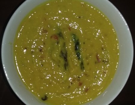 DAL CURRY: Dal with Coconut Milk